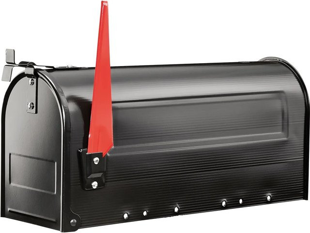 Burg Wächter US-Mailbox 891 Briefkasten aus Stahlblech in Schwarz - Bild 1