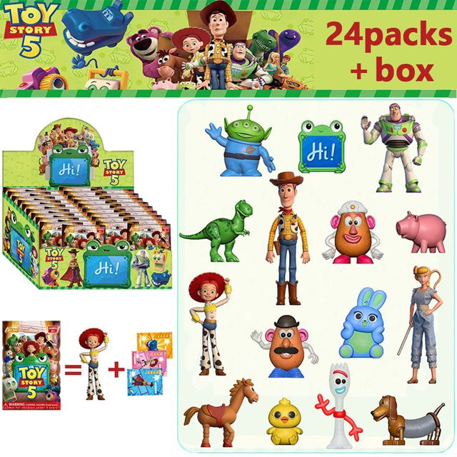 Bandai Disney Toy Story Blind Box, Modellpuppen Figuren, 24-teiliges Set - Bild 1