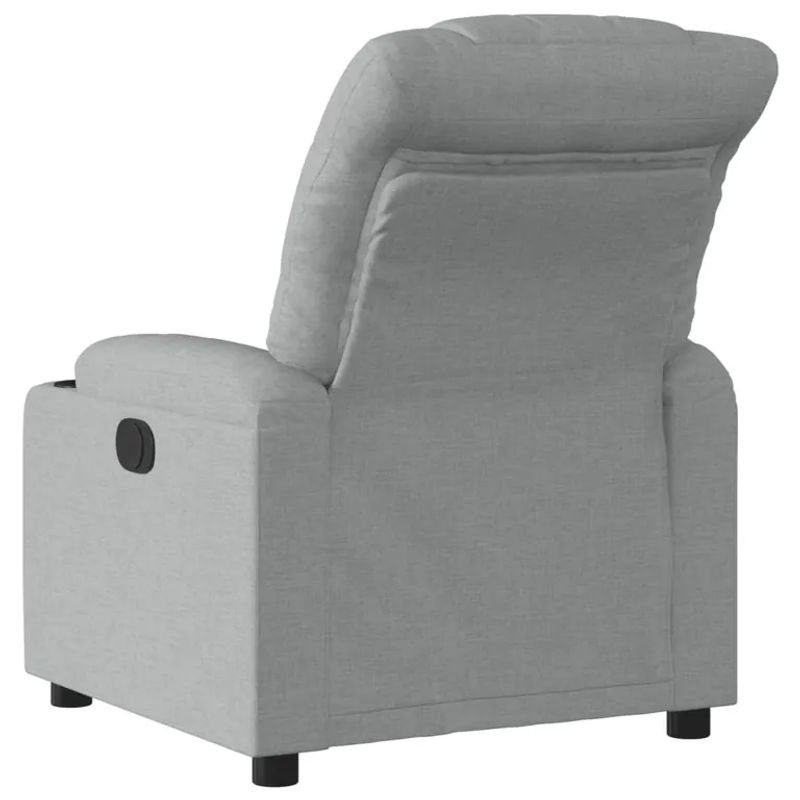 Vidaxl Elektrischer Relax-Sessel in Grau mit Stoffbezug im modernen Design - Bild 6