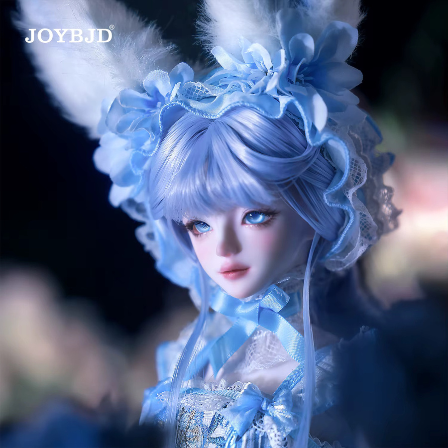JOYBJD Ynes 1/4 BJD Puppe Aqua Blue Rabbit Fullset, Harzfigur, Hellblaue Kleidung - Bild 2