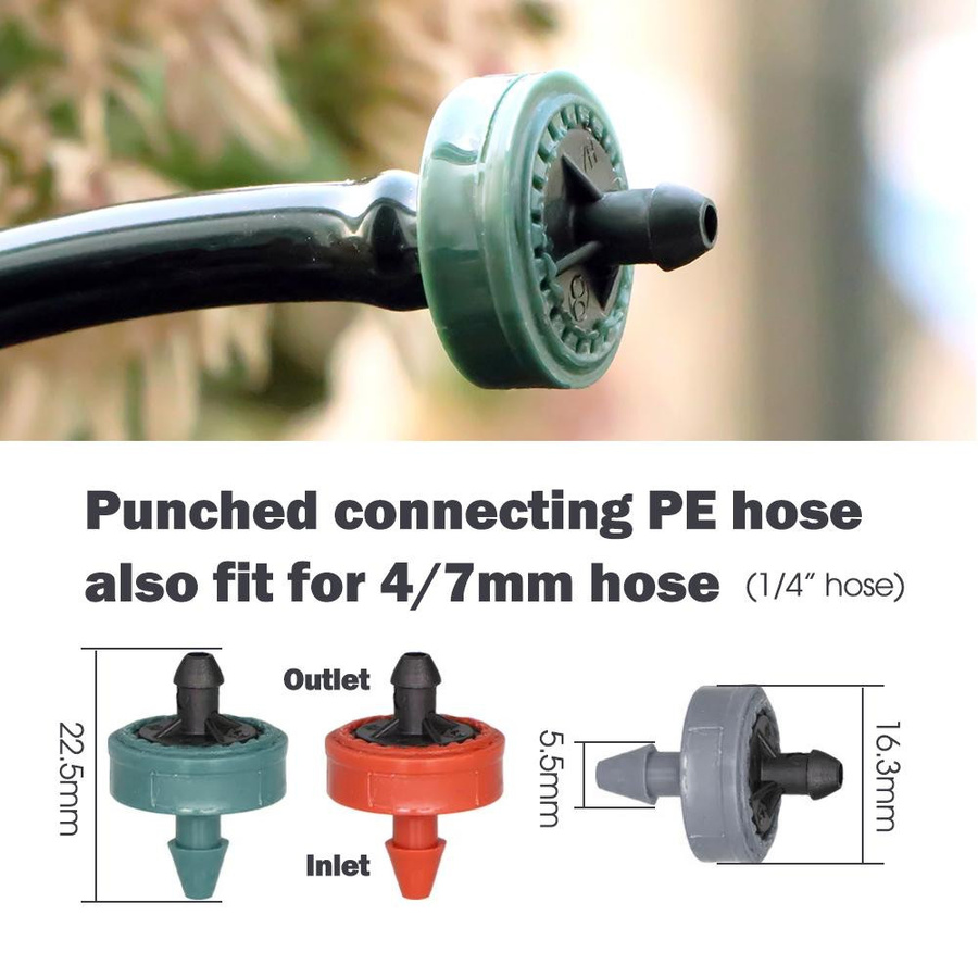 Automatischer Kompensationstropfer Steady Flow Garten Emitter für die Bewässerung mit 2l, 4l oder 8l Kapazität - Bild 3