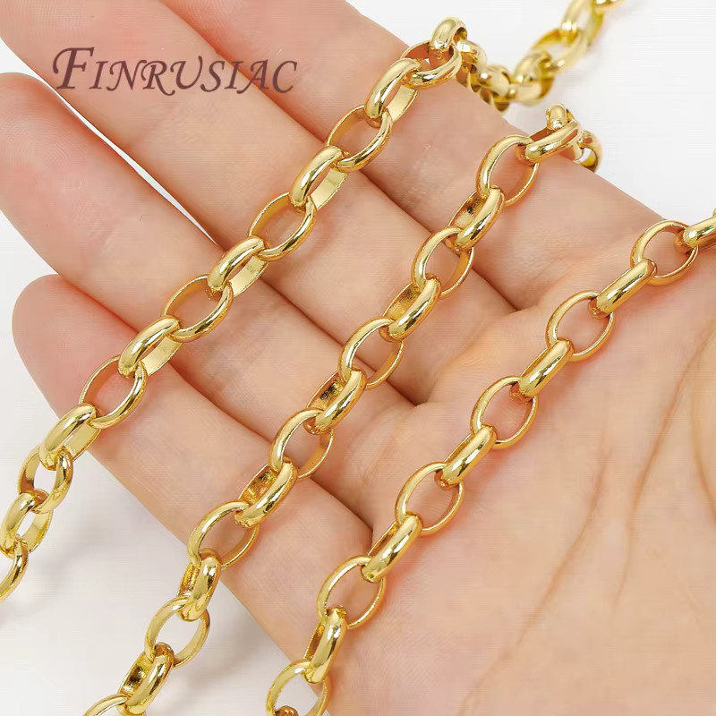 FINRUSIAC Kette, 18 Karat vergoldet, 0,5–1 Meter - Bild 2