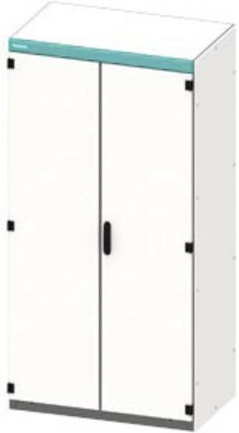 Siemens Schaltschrank aus Stahl in Grau B/T/H: 100 x 200 x 100 cm - Bild 1