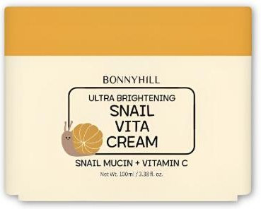 BONNYHILL Snail Vita Cream, Gesichtscreme mit Kollagen und Niacinamid, 100 ml - Bild 1