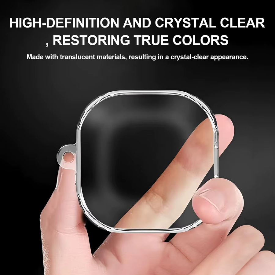Transparente TPU Schutzhülle für Samsung Galaxy Buds 4/4 Pro inklusive Reinigungsset, Schlüsselanhänger und Lanyard - Bild 5