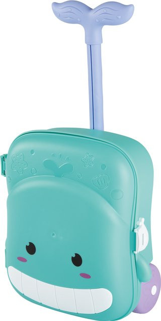 LUPILU Rollkoffer mit Strandspielzeug Set in Blau - Bild 1
