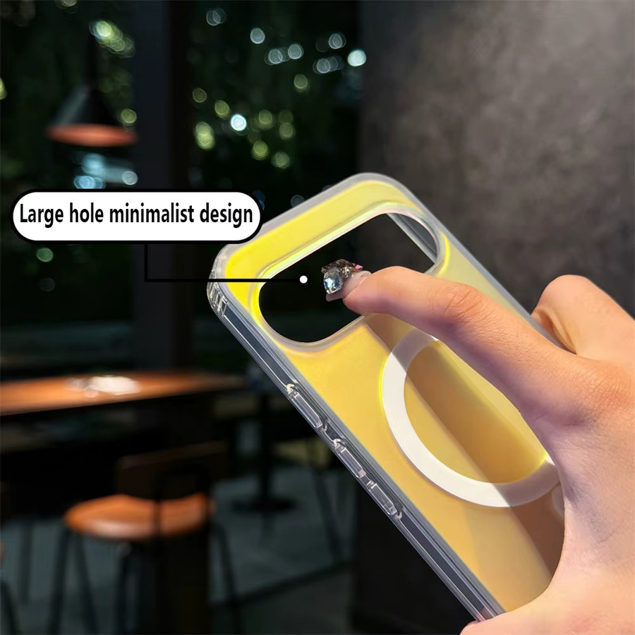 Aurora Laser Schutzhülle mit MagSafe für Google Pixel 10, 9, Pro, XL und 9A in mattem Farbverlauf - Bild 1