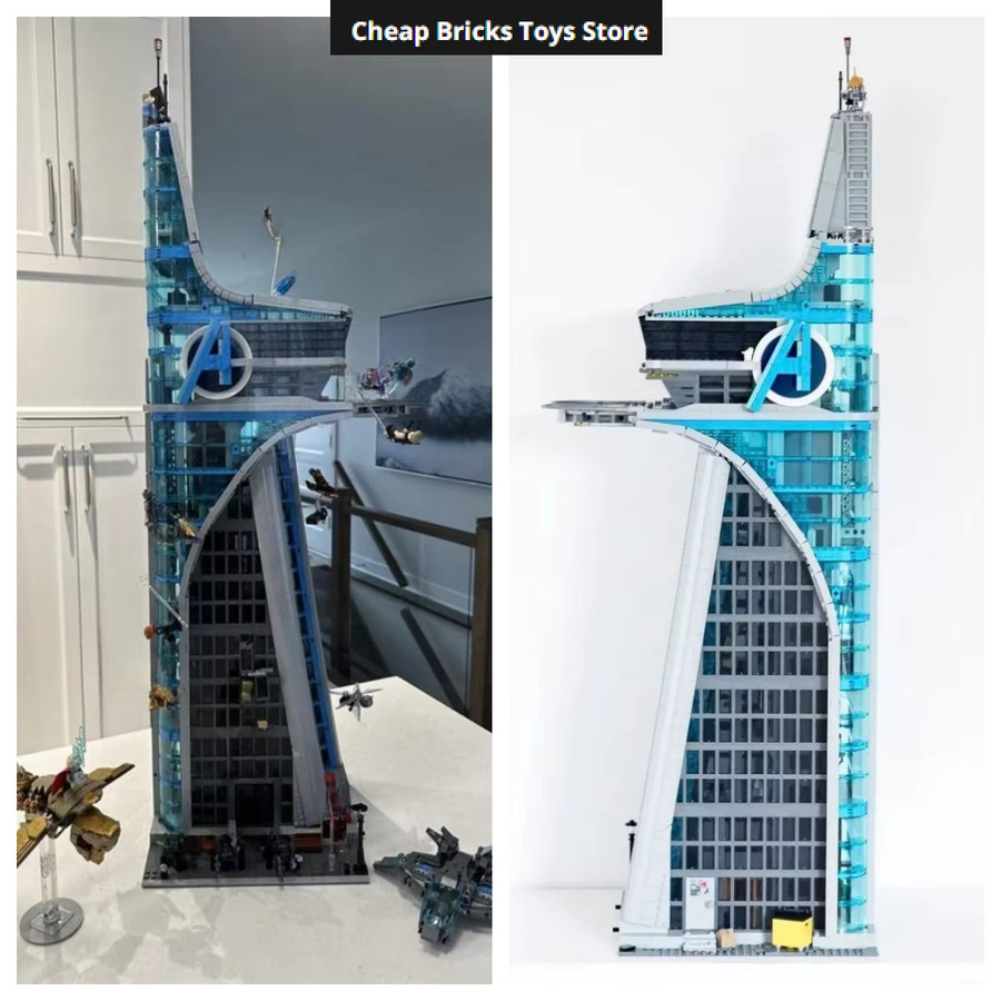 Potdemiel Avengers Tower, Bausteine-Displaymodell, Marvel - Bild 4
