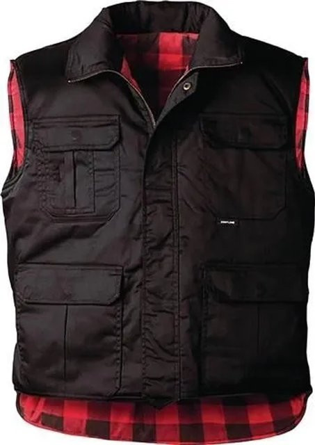 CRAFTLAND Truckerweste aus Poly-Cotton in Schwarz, Größe L - Bild 1