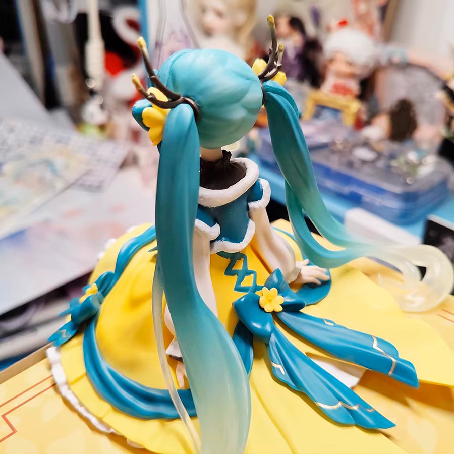 Bandai Hatsune Miku Anime-Figur Frühlingsfest Ver. Multicolor Actionfigur Sammlermodellpuppe - Bild 2