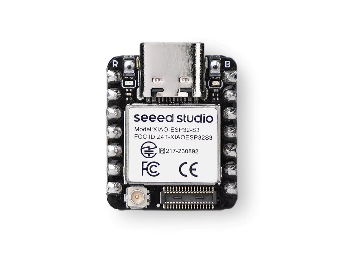 Seeed Studio XIAO ESP32 S3 Sense Entwicklungsboard mit Wi-Fi und Bluetooth, schwarz, gelötet - Bild 2