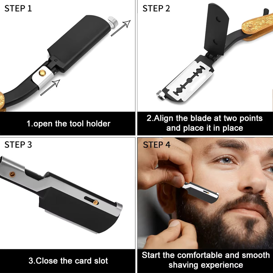 BARBERTOP Manueller Rasierer, Unisex - Bild 1