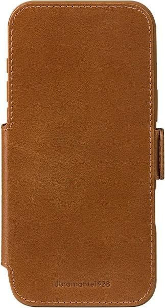 dbramante Copenhagen Handyhülle aus Full-grain Leder für iPhone 17 Pro Max in Braun und Beige - Bild 1