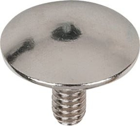 KS Tools Metallkopf gewölbt in Silber - Bild 1