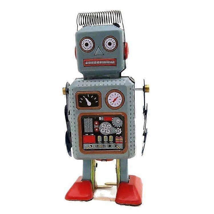 dis-tri-paca Vintage Roboter, Metall, bunt, Laufspielzeug - Bild 2