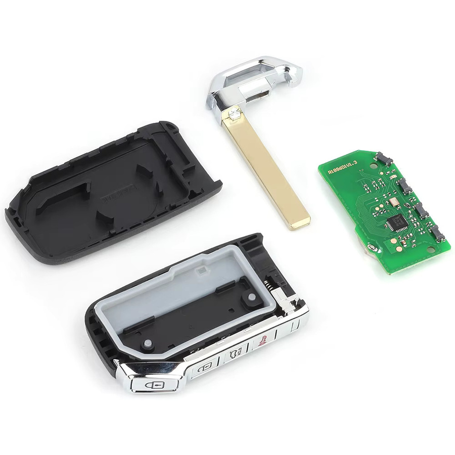KEYECU Smart Remote Key Fob 4 Tasten 433 MHz 4A Chip Näherungssteuerung in Schwarz für KIA Cerato 2022 2023 - Bild 2