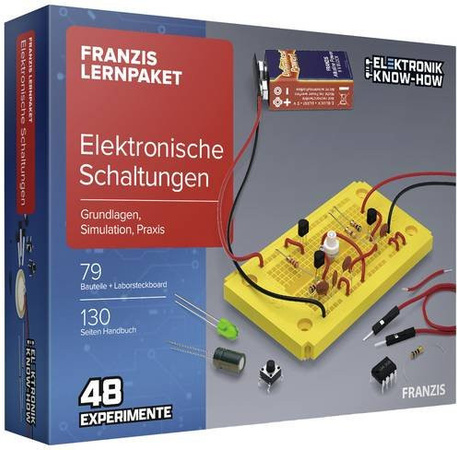 Franzis Verlag Elektronische Schaltungen 67164 Lernpaket für Elektronik ab 14 Jahren