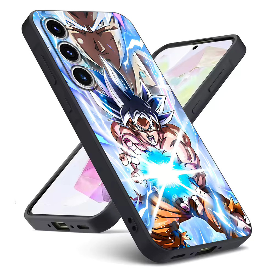 Goku D-Dragon Balls weiche Handyhülle für Samsung Galaxy A-Serie in Schwarz und Multicolour - Bild 5