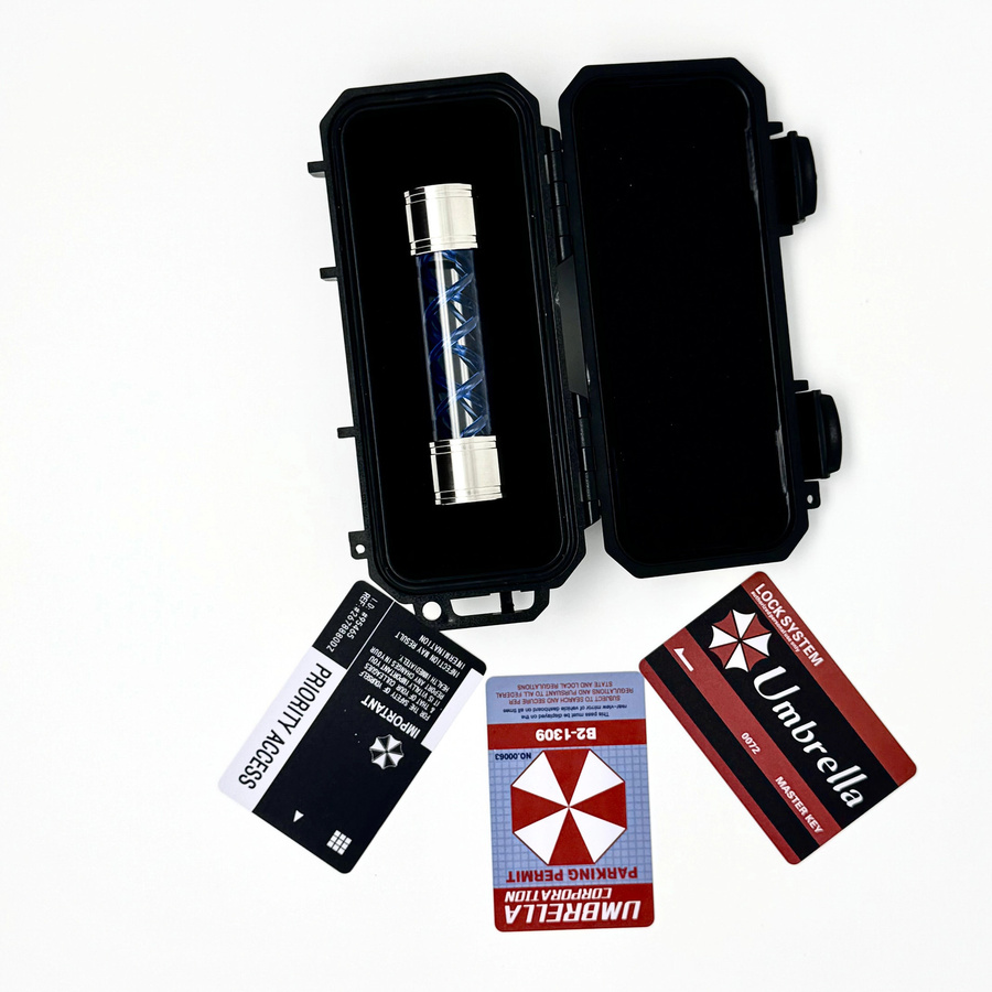 Bandai Resident Evil T-Virus-Probenflaschenmodellspielzeug, Rot, Kunststoff - Bild 2