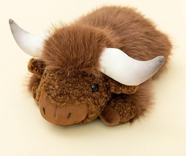 Liegende Yaks, Plüschtiere, braun, 30cm, ab 14 Jahre - Bild 1