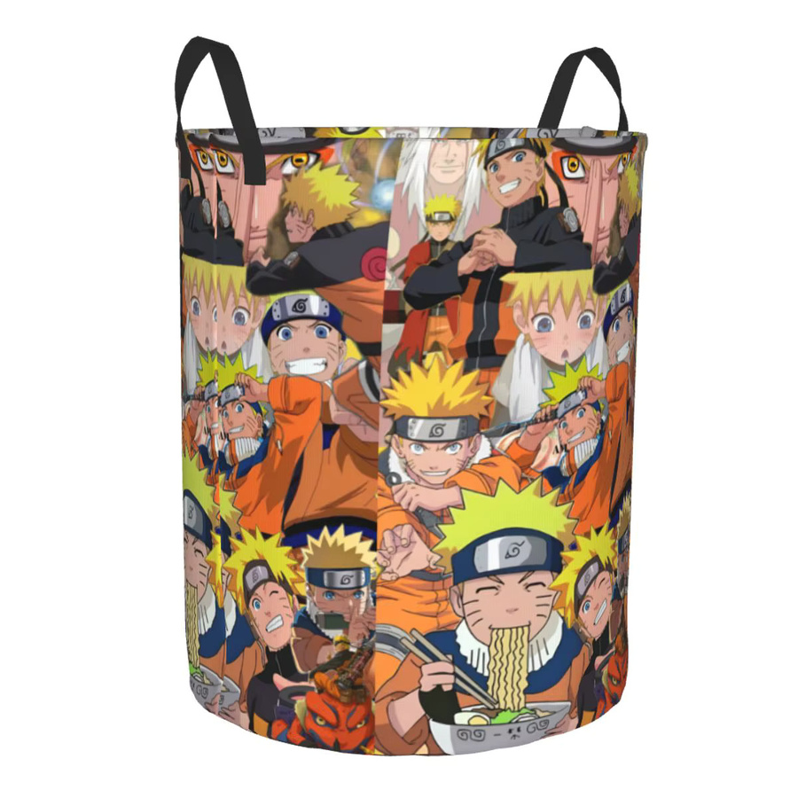 Bandai Naruto Uzumaki Anime Wäschekorb und Spielzeug-Organizer, zusammenklappbarer Kleidungskorb in Multicolour - Bild 2