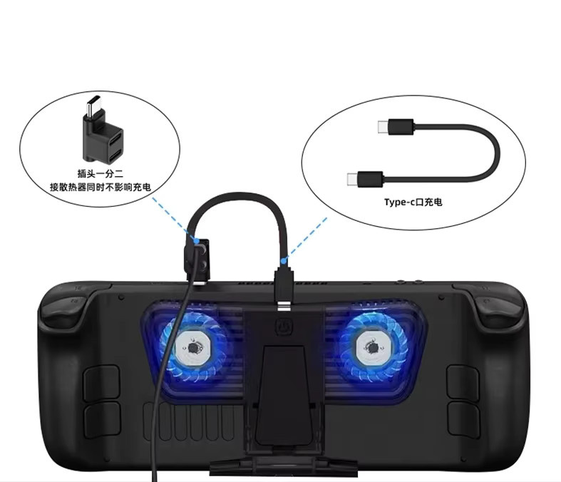 BSN USB-C OTG Adapter 180 Grad U-Form mit 100 W Ladefunktion und 10 Gbit/s Datentransfer, USB 3.2 Typ C Stecker auf Buchse, Schwarz - Bild 1