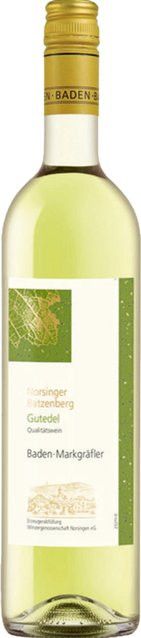 Badischer Winzerkeller eG Norsinger Batzenberg Gutedel Weißwein, Baden, halbtrocken, 2024, 0,75 l - Bild 1