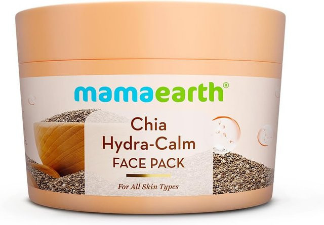 Mamaearth Chia Hydra-Calm Gel Gesichtsmaske, 200 g, für alle Hauttypen - Bild 1