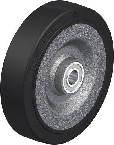 Blickle 3459 SE 200/20K Schwerlast-Rad in Schwarz und Anthrazit mit 600 kg Tragfähigkeit und 200 mm Durchmesser - Bild 1