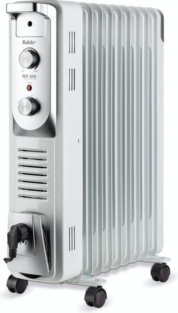 Fakir Ölradiator RF 09 Turbo Plus in Weiß mit Überhitzungsschutz - Bild 1