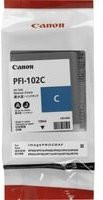 Original Canon Tintenpatrone PFI-102C Cyan - Bild 1