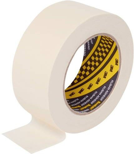 3M Abdeckband Masking in Weiß, 6 Stück, Breite: 50 mm, Länge: 48 mm - Bild 1