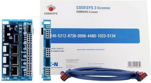 Eaton XC303 Starter Set 197871 SPS-Starterkit mit Ethernet/LAN in Blau - Bild 1