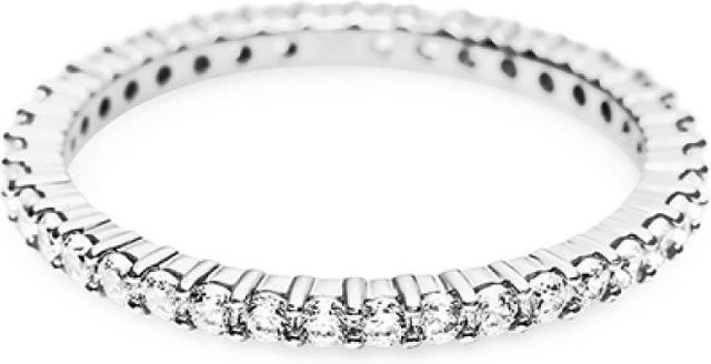 Swarovski Ring, Silber, Kristall, Damen, Ringgröße 52 - Bild 1