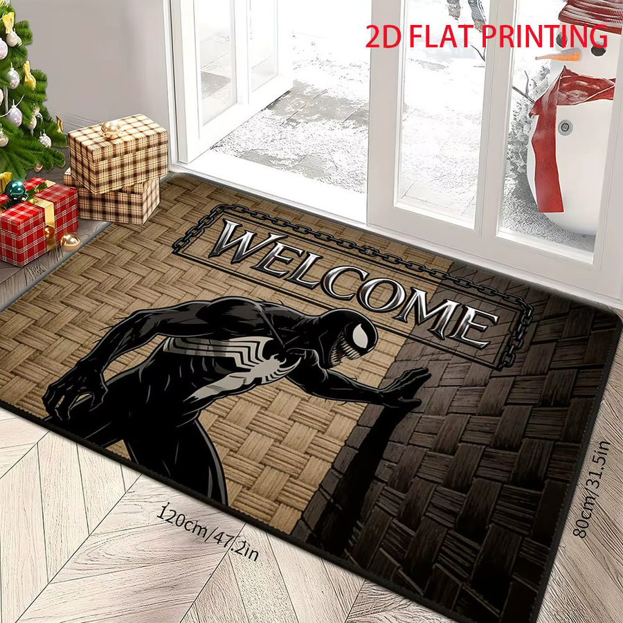 Beast Kingdom Marvel Venom Fußmatte aus Polyester, Mehrfarbig, B/T: 60 x 40 cm - Bild 2
