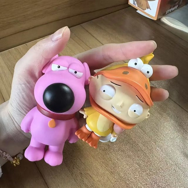 Hot Toys Family Guy Brian-Ente und Stewie, Actionfiguren, 10cm, Kunststoff - Bild 1