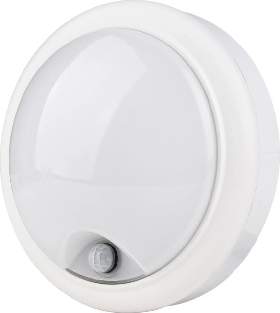 Philips Wandleuchte Projectline LED mit Bewegungssensor, Weiß, Ø 18,2 cm, 15 W, 1400 lm, 4000 K, IP54 - Bild 1