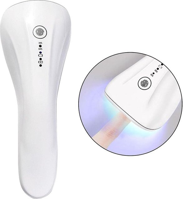 Linmanda Nagel Phototherapie Maschine, Weiß, USB-tragbar - Bild 1