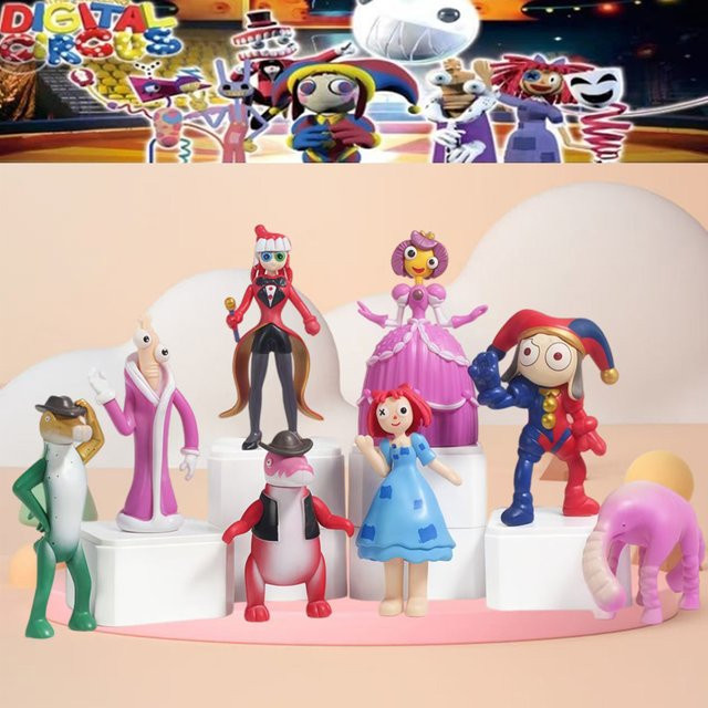 Bandai The Amazing Digital Circus Modellspielzeug, 8-teiliges Set - Bild 1