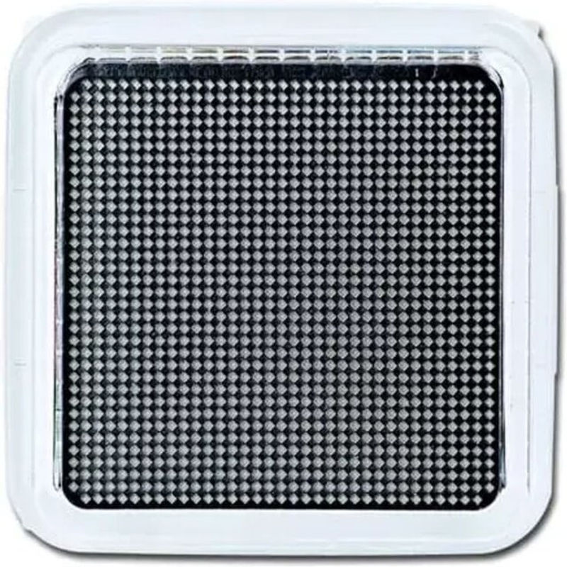Busch-Jaeger Wandmodul Lichtrichtung Reflex SI 2068/11-214 in Weiß, B: 5,4 cm, T: 1,5 cm, H: 5,4 cm - Bild 2