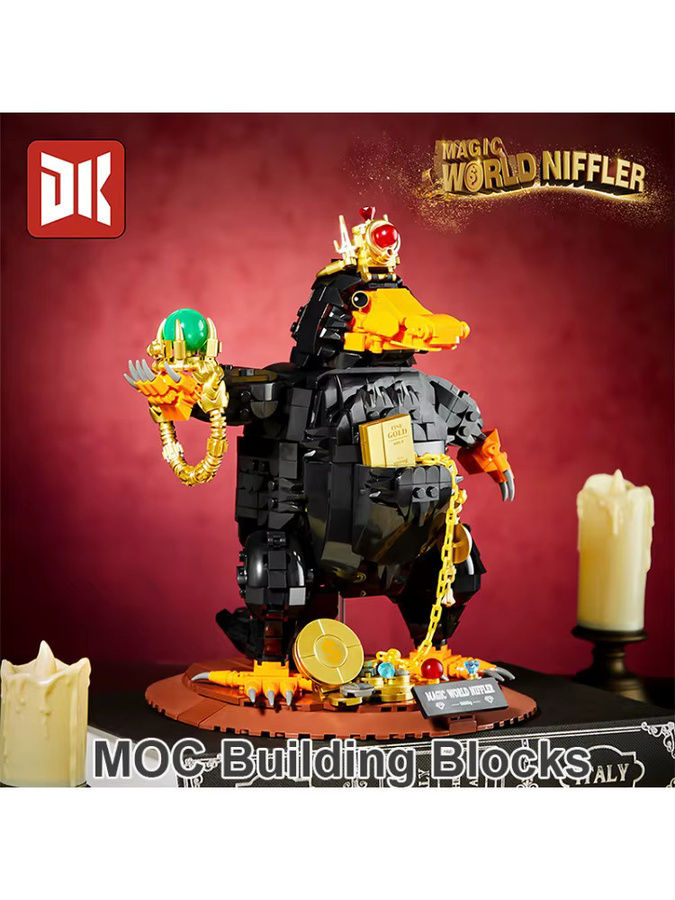 Wishiot Mini Bricks Bausteine Set Tier Modell aus 1148 Teilen, Buntes DIY Spielzeug für Jungen und Sammler - Bild 6