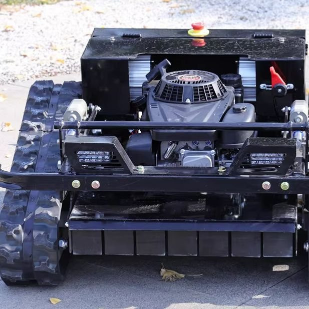 AIWEIYA Raupenmäher in Schwarz mit 550 mm Schnittbreite für die häusliche Rasenpflege - Bild 1
