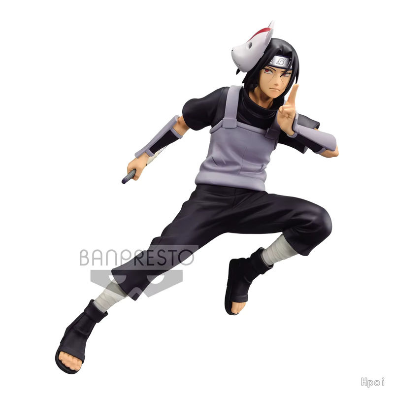 Bandai Naruto Shippuden Uchiha Itachi Actionfigur aus Kunststoff, mehrfarbig, Höhe: 17 cm - Bild 2