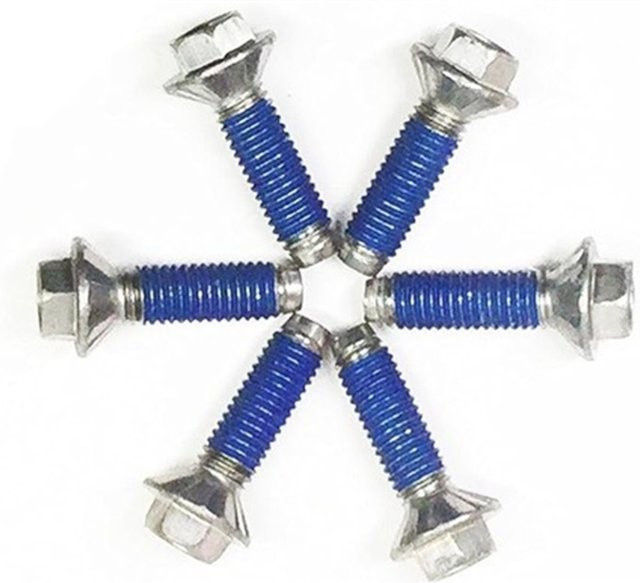 6er Set Waschmaschine Spider Sechskantschrauben DC60-40137A 592-49376 592-49396 in Blau - Bild 1