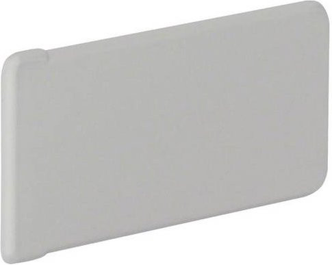 Hager Endstück B6002547030 Grau B: 25 mm, H: 60 mm - Bild 1