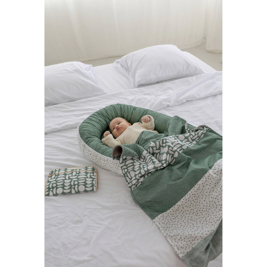 Ullenboom Babydecke Classics Patchwork in Grün, B/H: 70 x 100 cm - Bild 2