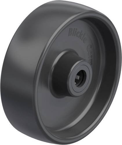 Blickle Rad PP 125/12R in Schwarz mit 125 mm Durchmesser und 200 kg Tragfähigkeit - Bild 1