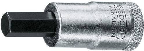 Gedore Steckschlüsseleinsatz IN 30 3/8 Zoll Innen-6-kant SW 7mm L 47mm Silber - Bild 1