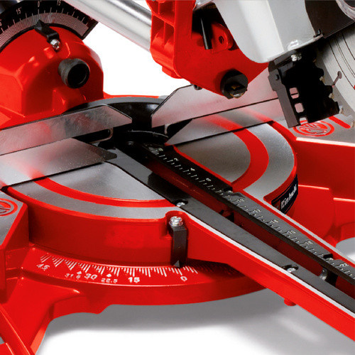 Einhell Zug-Kapp- und Gehrungssäge TC-SM 2131/1 Dual, Schwarz, 1800 W, Sägeblatt-Durchmesser: 210 mm - Bild 5