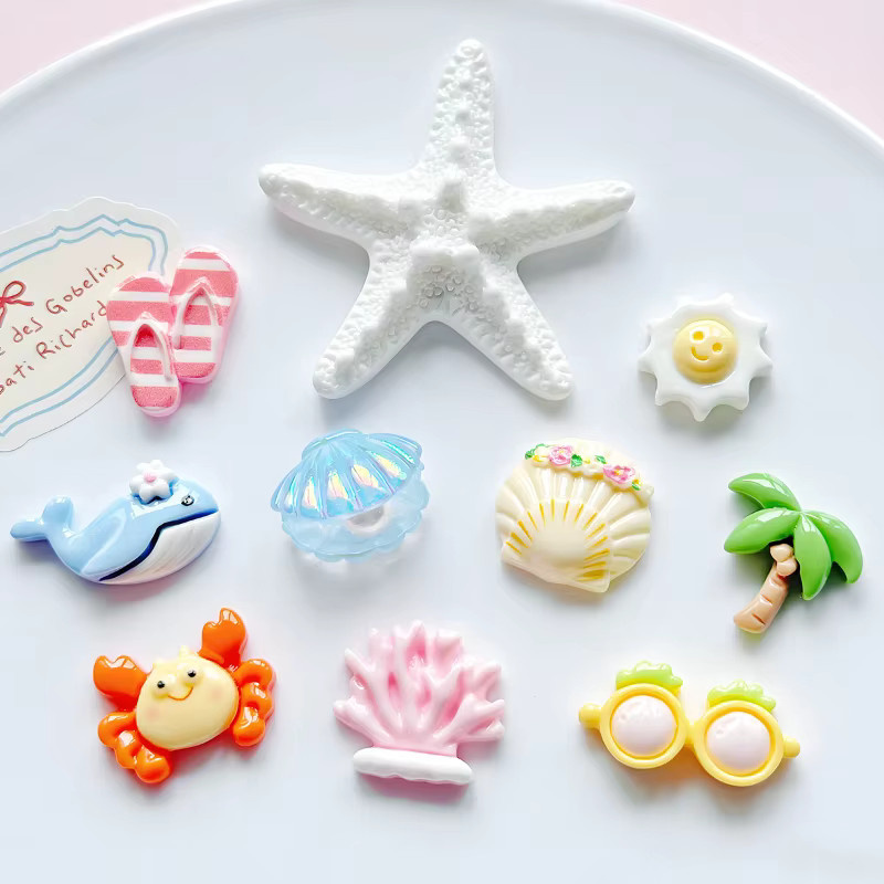 Mesuca Charms-Set, Seestern, Wal & Palme, Kinder - Bild 4